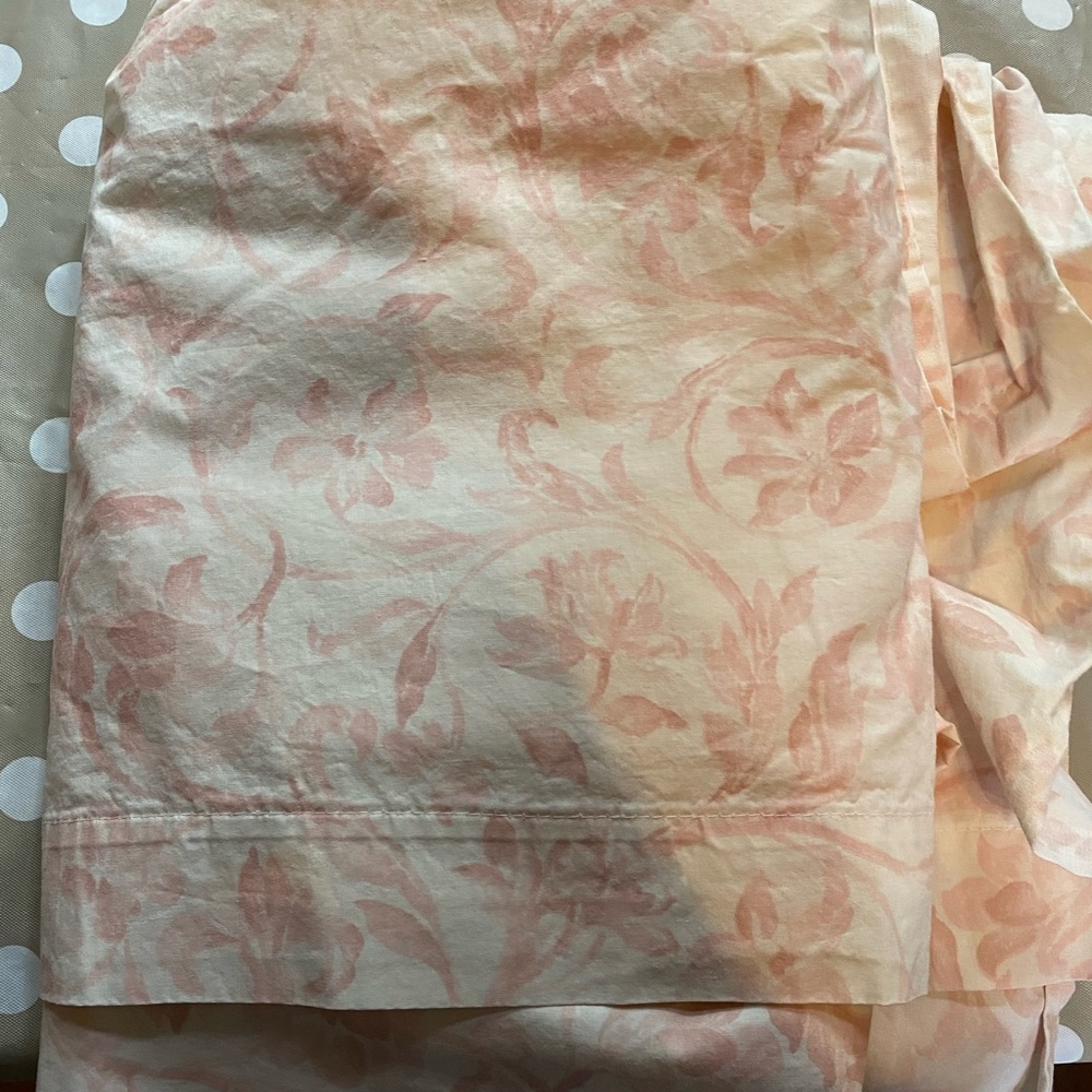 Wamsutta Full flat sheet + 2 standard pillowcases Made in US.